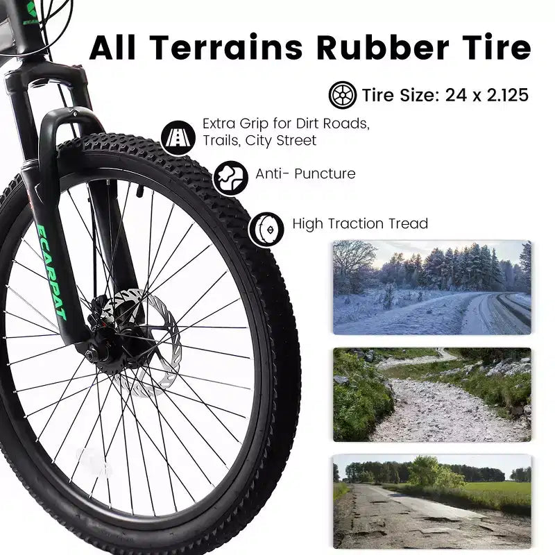 Cadre en acier robuste pour adultes, pour les trajets quotidiens, les voyages et le cyclisme tout-terrain