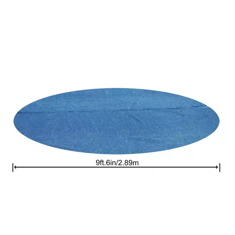 Bâche solaire ronde Bestway pour piscines rondes hors sol de 3,05 m – Maintien de la chaleur et protection contre les débris pour piscines extérieures