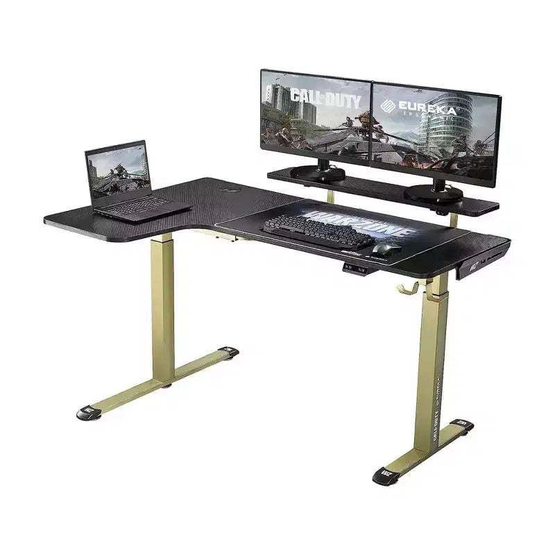 Precision, bureau assis-debout de gaming 60x23 co-marqué officiel Call of Duty