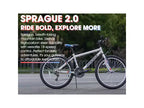 BAMCBASE 24 26 Mountain Bike, 18 velocità, telaio in acciaio ad alto tenore di carbonio, bicicletta MTB sportiva per adulti