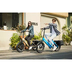 Bici Elettrica Pieghevole GoPowerBike GoPlus | eBike con pneumatici fat da 20" | Motore da 500W, velocità massima 32 km/h | Oltre 72 km di autonomia, 5 livelli di pedalata assistita | Prodotto a scatola aperta