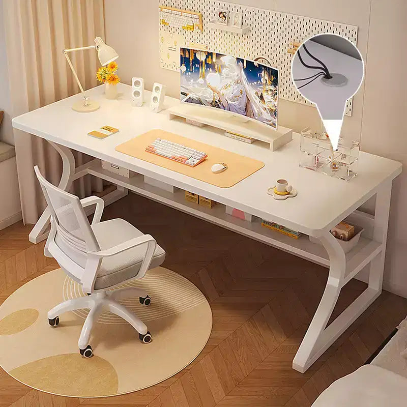 Scrivania per computer, scrivania da gaming, scrivania da studio, scrivania per computer da studente, oversize, postazione di lavoro ergonomica moderna in stile racing per adulti e ragazzi