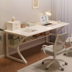 Scrivania per computer, scrivania da gaming, scrivania da studio, scrivania per computer da studente, oversize, postazione di lavoro ergonomica moderna in stile racing per adulti e ragazzi