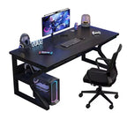 Scrivania per computer, scrivania da gaming, scrivania da studio, scrivania per computer da studente, oversize, postazione di lavoro ergonomica moderna in stile racing per adulti e ragazzi