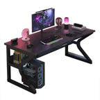 Computer Desk, Gaming Desk, Writing Desk, Student Computer Desk, Oversized, Modern Ergonomic Racing Style Desk Workstation for Adults and Teenagers