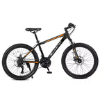 Mountain bike Zeus & Ruta 26 con 21 rapporti, doppia sospensione, telaio in acciaio al carbonio per adulti e ragazzi
