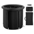 VEVOR Ice Bath Tub, Cold Water Therapy Plunge Tub for Athletes, Portable Outdoor Ice Barrel Plunge Pool for Recovery, 90 Gal Bathtub ,32Lx30H,Black