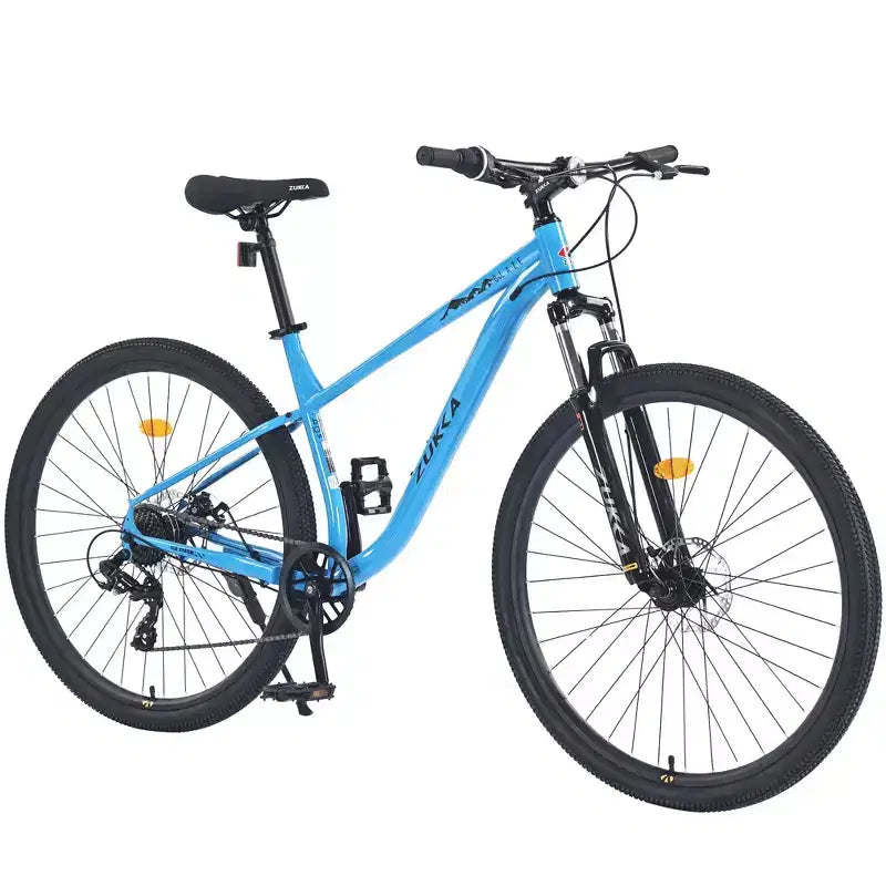 VTT Okak 29 pouces avec système 8 vitesses, Dirt Bike avec cadre en acier et suspension avant, vélo pour adultes hommes, femmes, garçons et filles