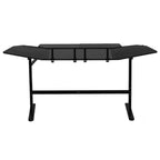 Bureau de gamer avec étagères et support pour accessoires