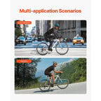 Vélo de route 21 vitesses en acier au carbone avec transmission Shimano, pneus 700x25C et guidon de course pour trajets quotidiens