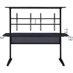 Tavolo da gioco Royal Hampton con porta USB, nero