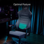 Sedia da gaming ASUS ROG Aethon Fabric Edition, cuscino del sedile a doppia densità, braccioli 2D con morbida imbottitura, supporto lombare integrato, struttura interamente in acciaio