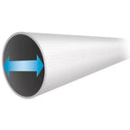 Intex : Piscine tubulaire Prism Frame Premium - 3,66 m x 76 cm, grise, piscine hors sol