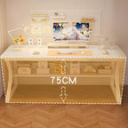 Bureau d'ordinateur compact de 79 cm, bureaux à domicile, petit bureau pour chambre, table de travail/étude, table d'ordinateur moderne pour étude/travail