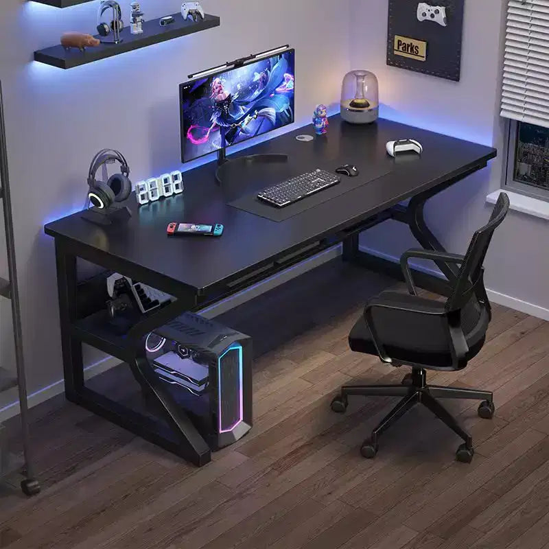 Bureau d'ordinateur compact de 79 cm, bureaux à domicile, petit bureau pour chambre, table de travail/étude, table d'ordinateur moderne pour étude/travail