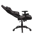 Chaise de jeu ergonomique réglable TUYOHW, chaises de bureau pivotantes à 360° avec oreiller de tête et lombaire, chaise inclinable de 90 à 150° pour bureau et maison, 136 kg max, noir