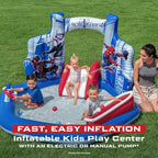 Centre de jeux aquatique gonflable Marvel Spider-Man, 2,11 m x 2,06 m x 1,27 m Activité pour enfants
