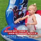 Centre de jeux aquatique gonflable Marvel Spider-Man, 2,11 m x 2,06 m x 1,27 m Activité pour enfants