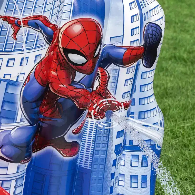 Centre de jeux aquatique gonflable Marvel Spider-Man, 2,11 m x 2,06 m x 1,27 m Activité pour enfants