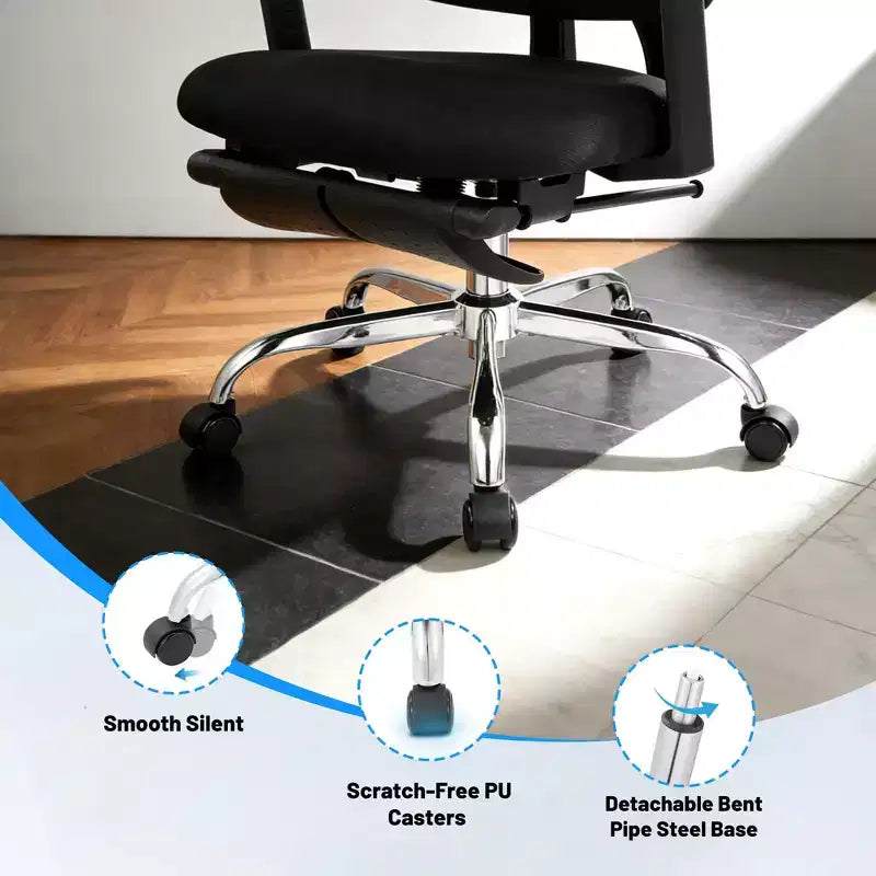 Sedia da gaming ergonomica in mesh per impieghi gravosi Sedia da ufficio con schienale alto, braccioli 4D ribaltabili, poggiatesta e supporto lombare regolabili, capacità 180 kg