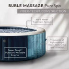 Ensemble spa de massage à bulles INTEX PureSpa Plus avec couvercle écoénergétique, 85 x 28