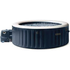 INTEX PureSpa Plus Bubble Massage Spa Set with Energy Efficient Cover, 77 x 28