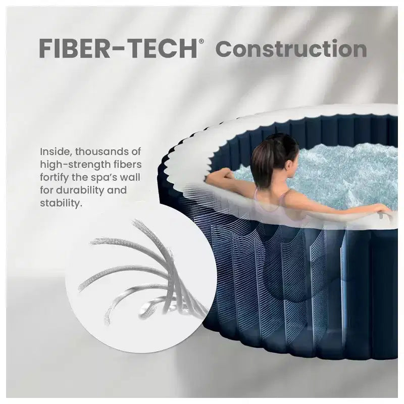 Ensemble Spa Intex PureSpa Plus à bulles avec couverture à faible consommation d'énergie, 77 x 28