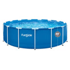 Funsicle 15' x 48 Outdoor Activity Round Frame Above Ground Swimming Pool Set