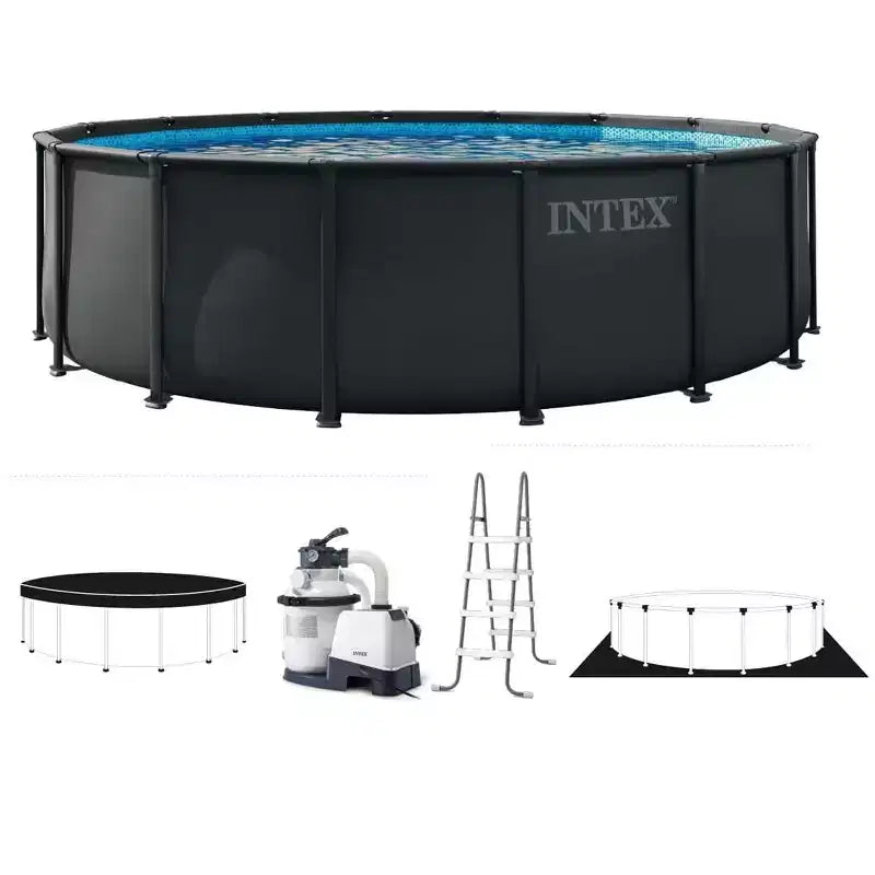 Intex 16ft X 48in Ultra XTR Above Ground Swimming Pool Set with Sand Filter Pump