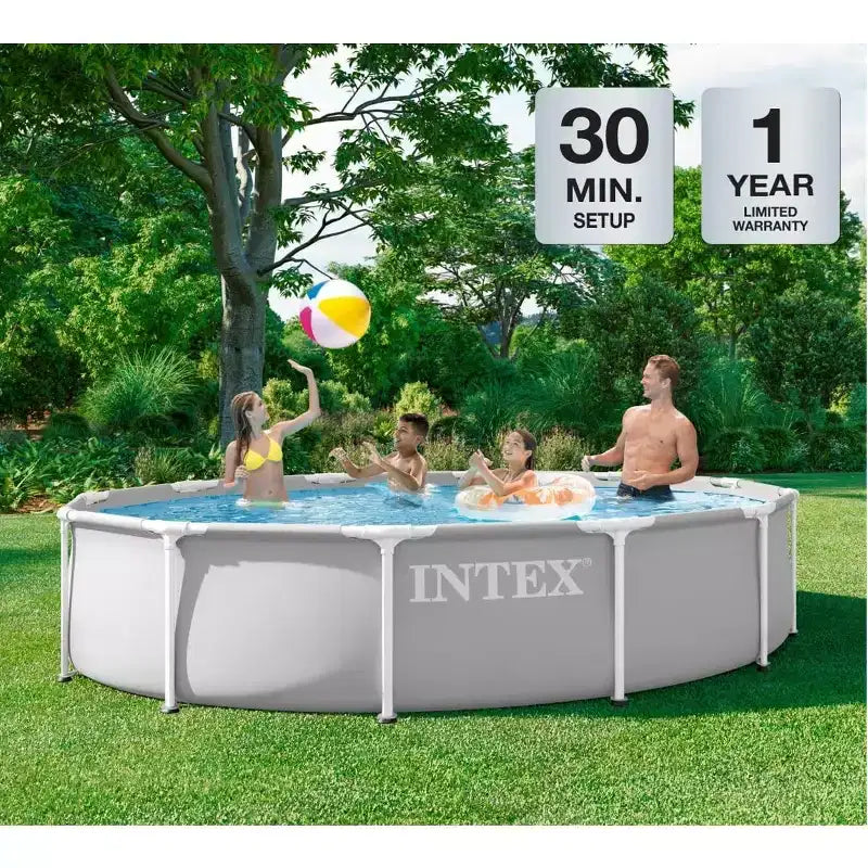 Piscine hors sol Intex Prism Frame 3,66 m x 76 cm (pompe non incluse)
