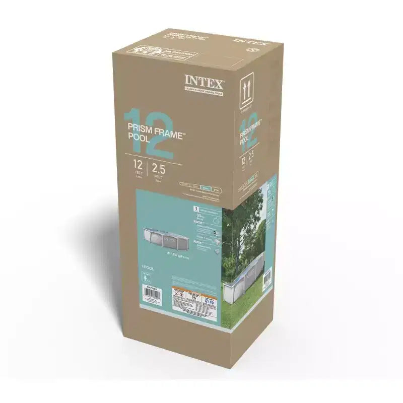 Piscine hors sol Intex Prism Frame 3,66 m x 76 cm (pompe non incluse)