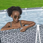 Piscine hors sol rectangulaire Bestway Steel Pro avec cadre en acier et liner en vinyle
