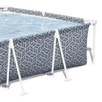 Piscine hors sol rectangulaire Bestway Steel Pro avec cadre en acier et liner en vinyle