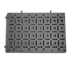 Confer Plastics Handi Spa Pad 32 x 48 x 2 Polyethylene Plastic Modular Connectable Outdoor Hot Tub Mats, Weatherproof Spa Foundation