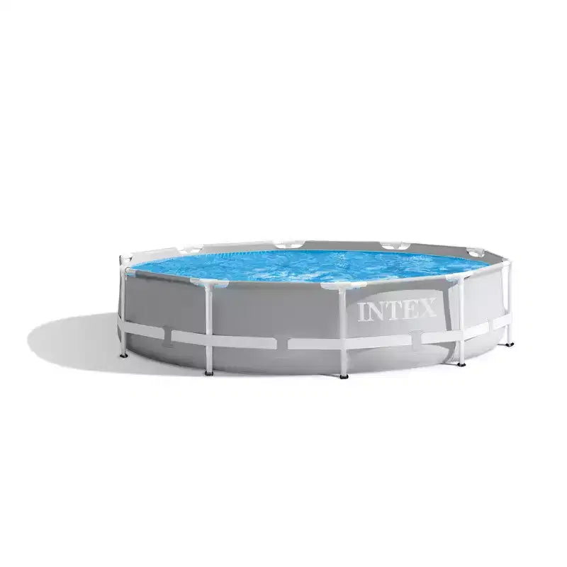 INTEX 26700EH Piscine hors-sol Prism Frame 3,05 m x 76 cm, super résistante aux perforations et à la rouille, 4486 L, piscine seule