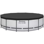 Bestway : Steel Pro MAX - 14' x 42, Gris - Piscine hors sol ronde