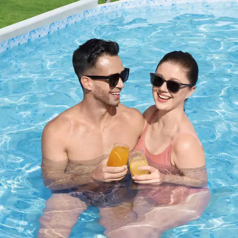 Bestway Steel Pro MAX - 16' x 10' x 42 - Piscine hors sol ovale