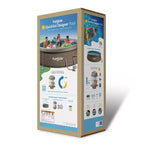 Funsicle Piscine hors sol ronde 3,66 m x 91 cm QuickSet avec anneau gonflable, aspect osier