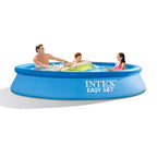 INTEX Piscine Gonflable Easy Set Comprend une Pompe à Filtre à Cartouche Matériau Résistant aux Crevaisons