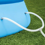 INTEX Piscine Gonflable Easy Set Comprend une Pompe à Filtre à Cartouche Matériau Résistant aux Crevaisons
