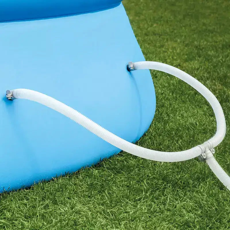 INTEX Piscine Gonflable Easy Set Comprend une Pompe à Filtre à Cartouche Matériau Résistant aux Crevaisons
