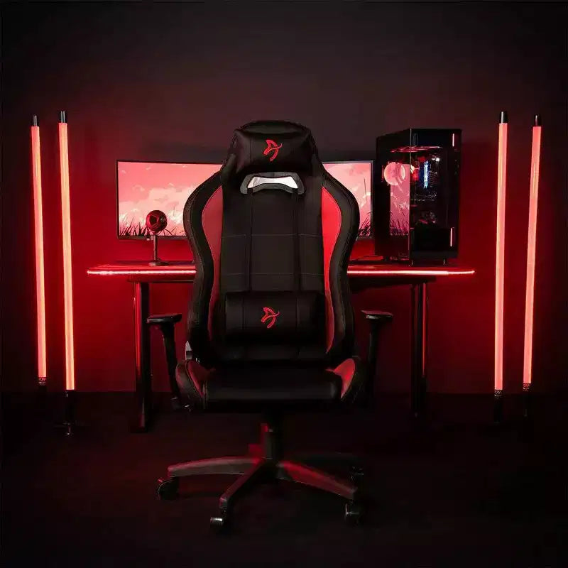 Chaise de bureau et de jeu Arozzi Torretta en similicuir souple