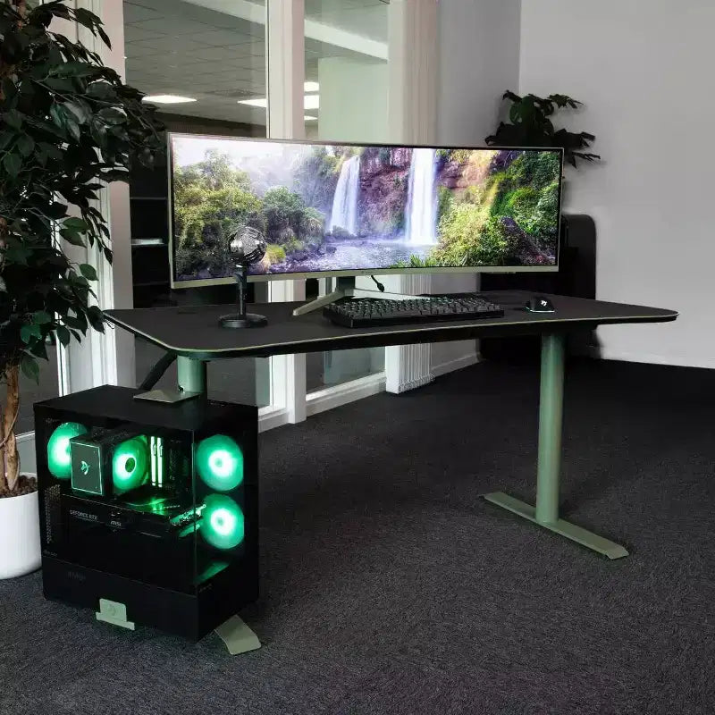 Scrivania da gioco curva Arozzi Arena Compact