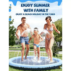HeyGo 59 Coussin de jet d'eau antidérapant – Jouet aquatique épais pour enfants et chiens (bleu)