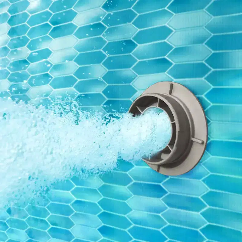 Funsicle Piscine hors sol ronde 305 cm x 76 cm QuickSet à anneau gonflable, aspect osier