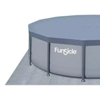 Piscine hors sol ronde Funsicle Oasis 4,27 m x 1,07 m, gris froid