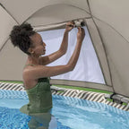 Piscine hors sol Bestway Power Steel 13' x 42 avec auvent
