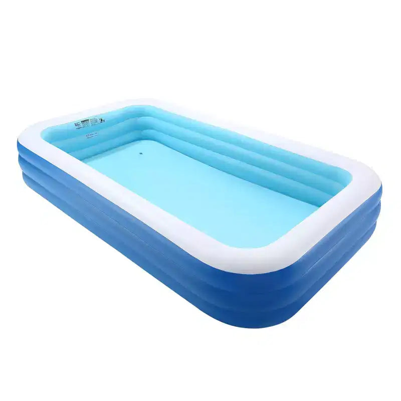 Inflatable Pool Large Inflatable Swimming Pool for Kids Adults Family Heavy Duty