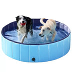Piscine pliable Yaheetech pour animaux de compagnie, baignoire pour chiens, pour jardin et cour