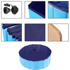 Piscine pliable Yaheetech pour animaux de compagnie, baignoire pour chiens, pour jardin et cour